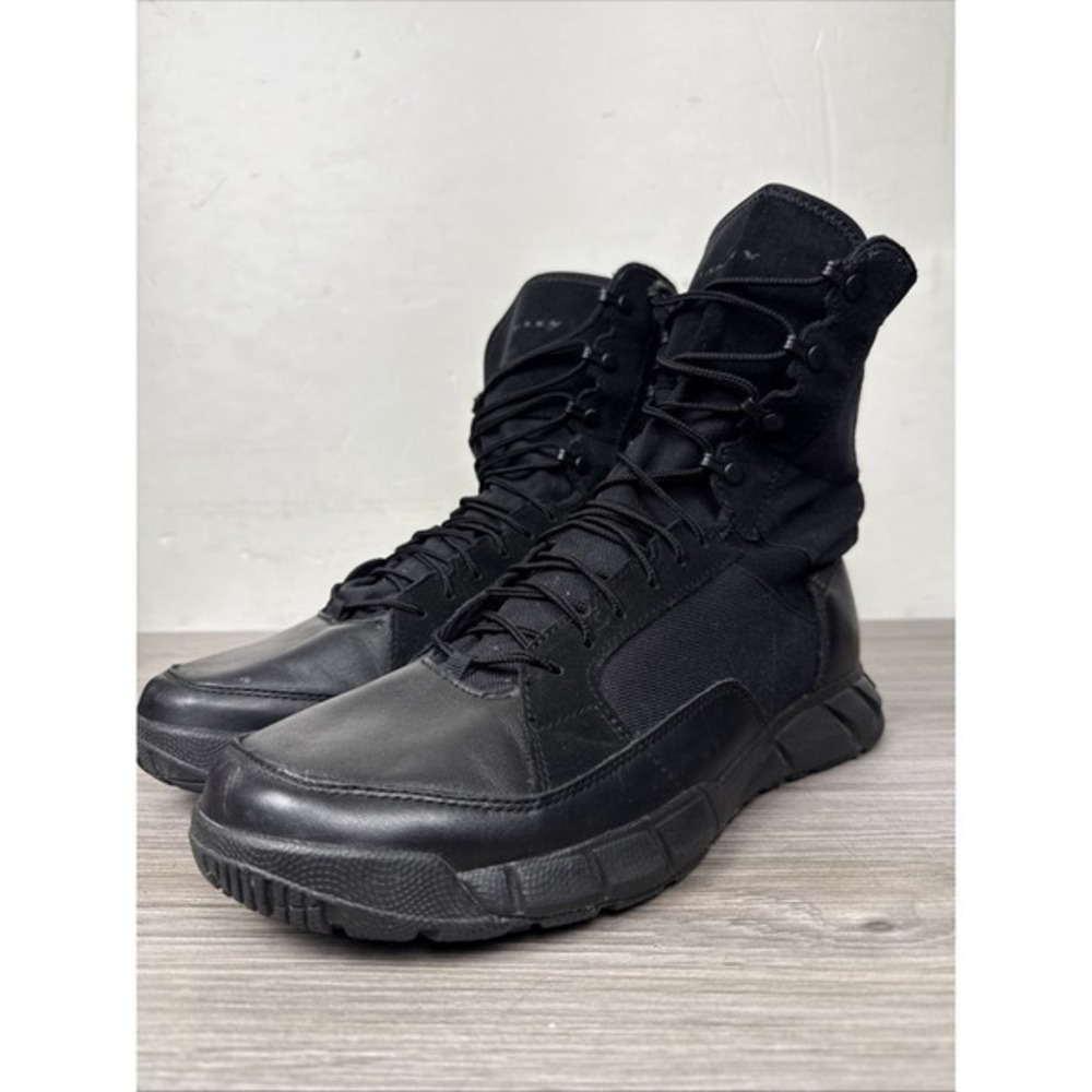 Oakley Men's SI Light Patrol Military Tactical Boots 11190-02E Blackout 11.5